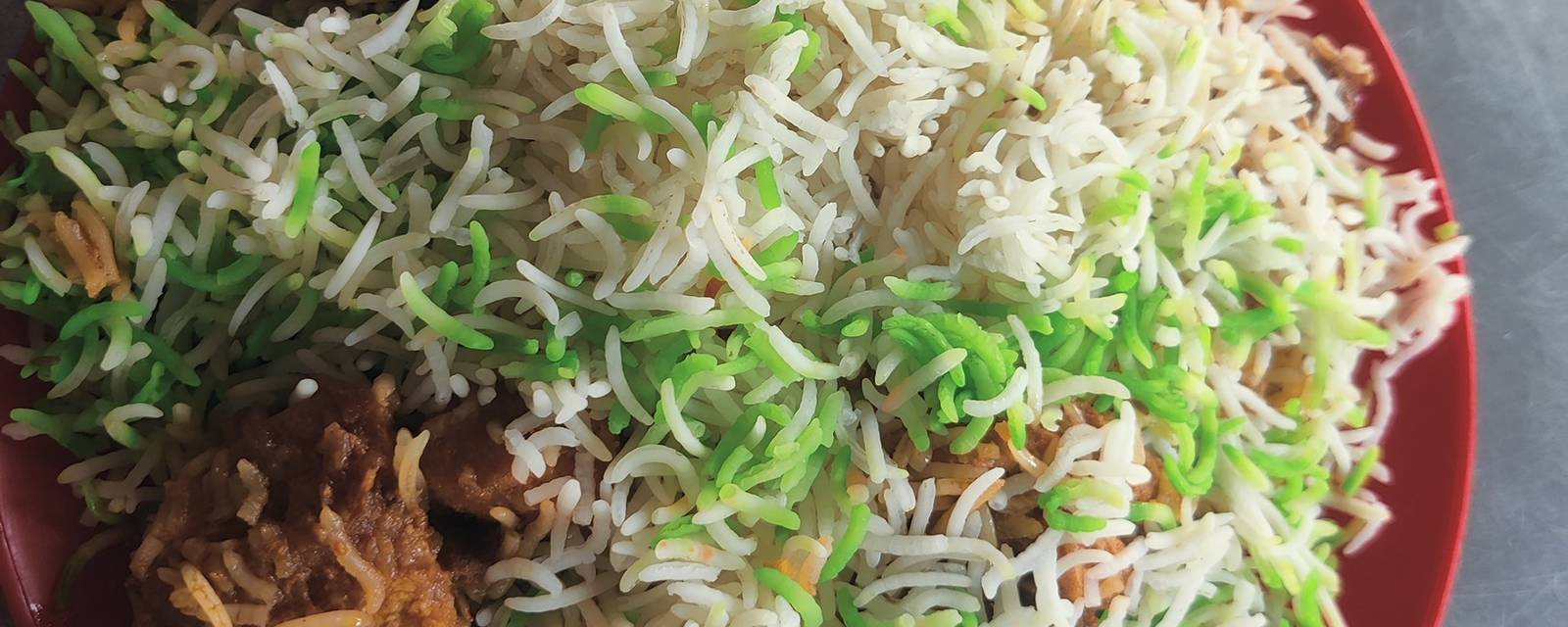 Bombay biryani center cover